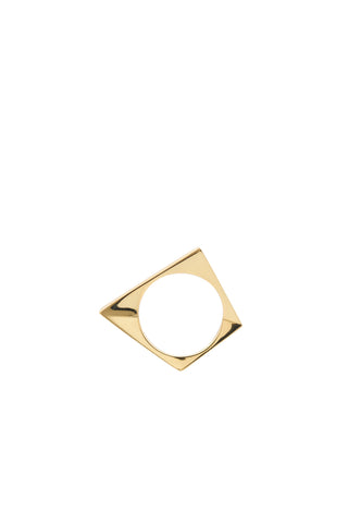Timber Ring in 18K Yellow Gold