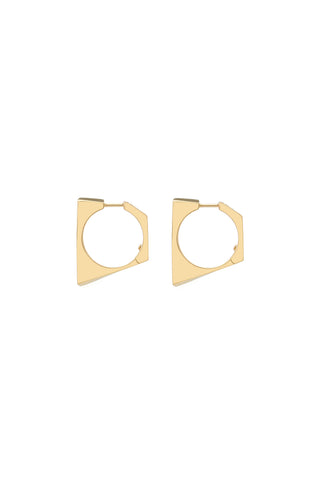 Myles Earrings in 18K Yellow Gold