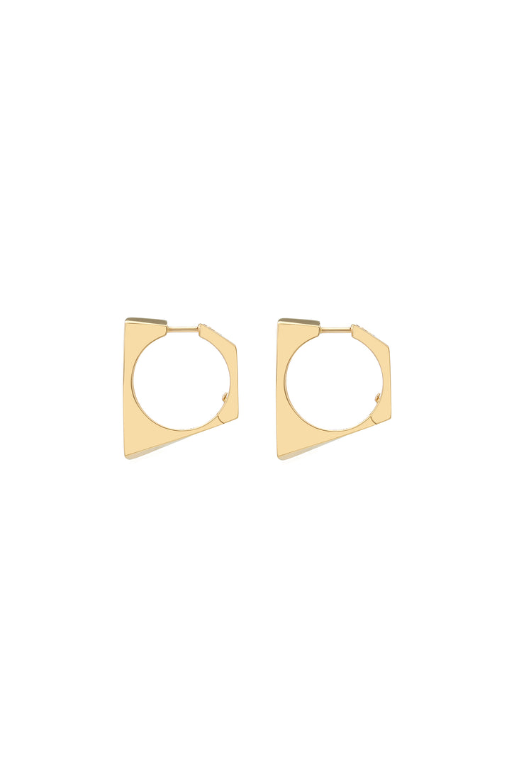 Myles Earrings in 18K Yellow Gold