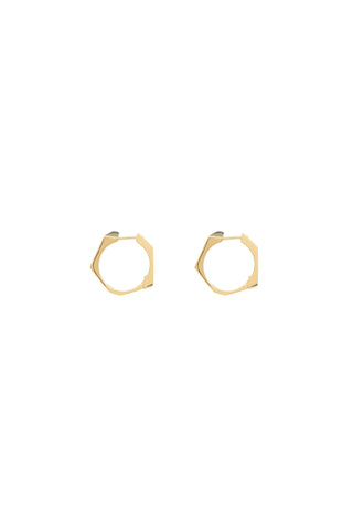 Leo Earrings in 18K Yellow Gold