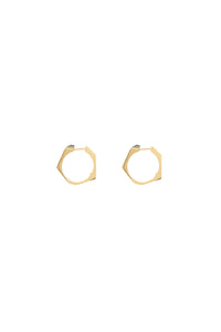 Leo Earrings in 18K Yellow Gold