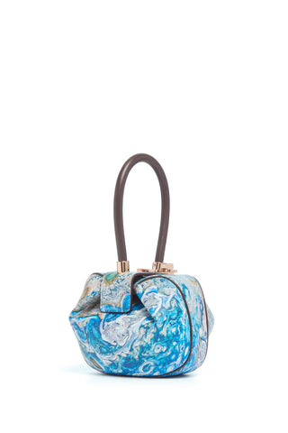 Demi Jupiter Bag in Painted Bordeaux Textured Leather