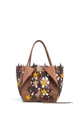 Marija Patchwork Stars Tote Bag in Multi Nappa Leather – Gabriela