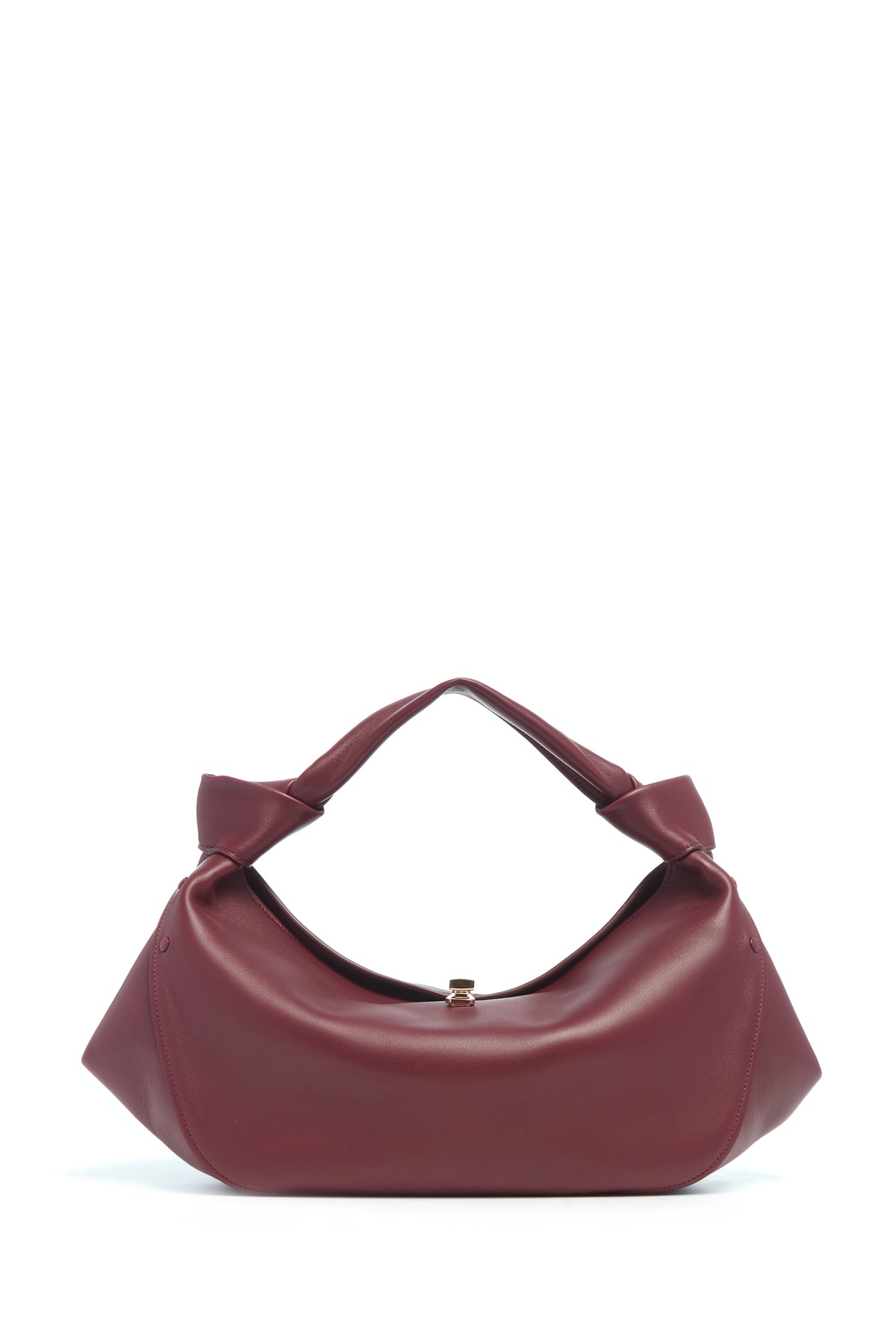 Small Antonia Bag in Bordeaux Nappa Leather