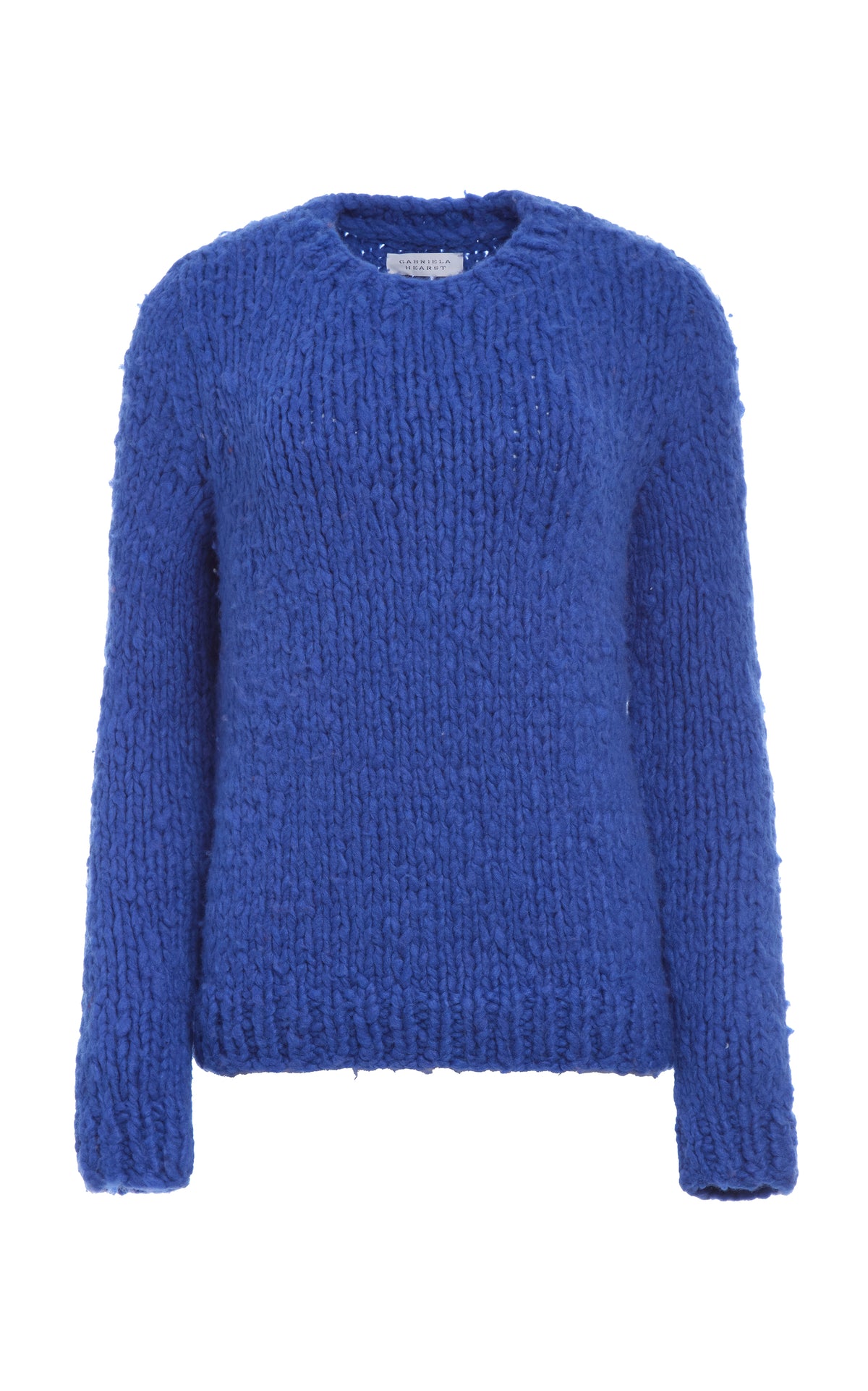 Lawrence Knit Sweater in Cobalt Welfat Cashmere