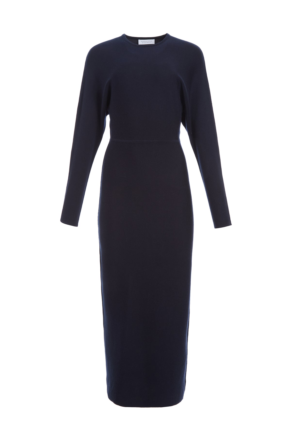 Semaine Knit Dress in Navy Silk Cashmere