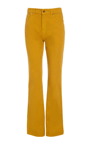 Rey Straight-leg Jean in Golden Birch Recycled Cotton Denim