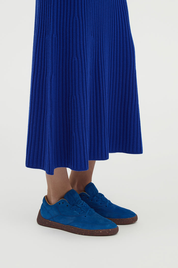 Ohio Slip-on Sneaker in Cobalt Nubuck