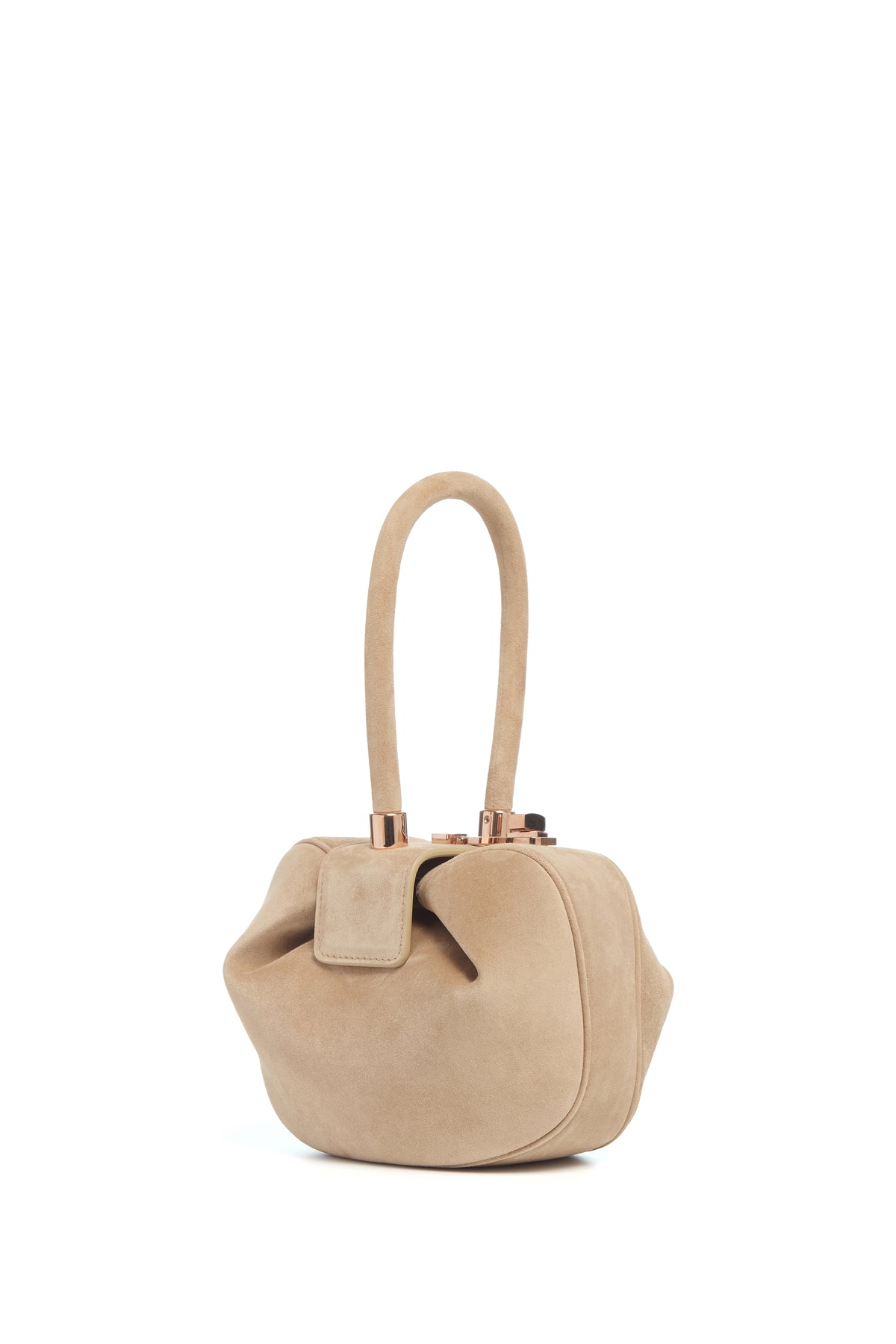 Demi Bag In Camel Suede