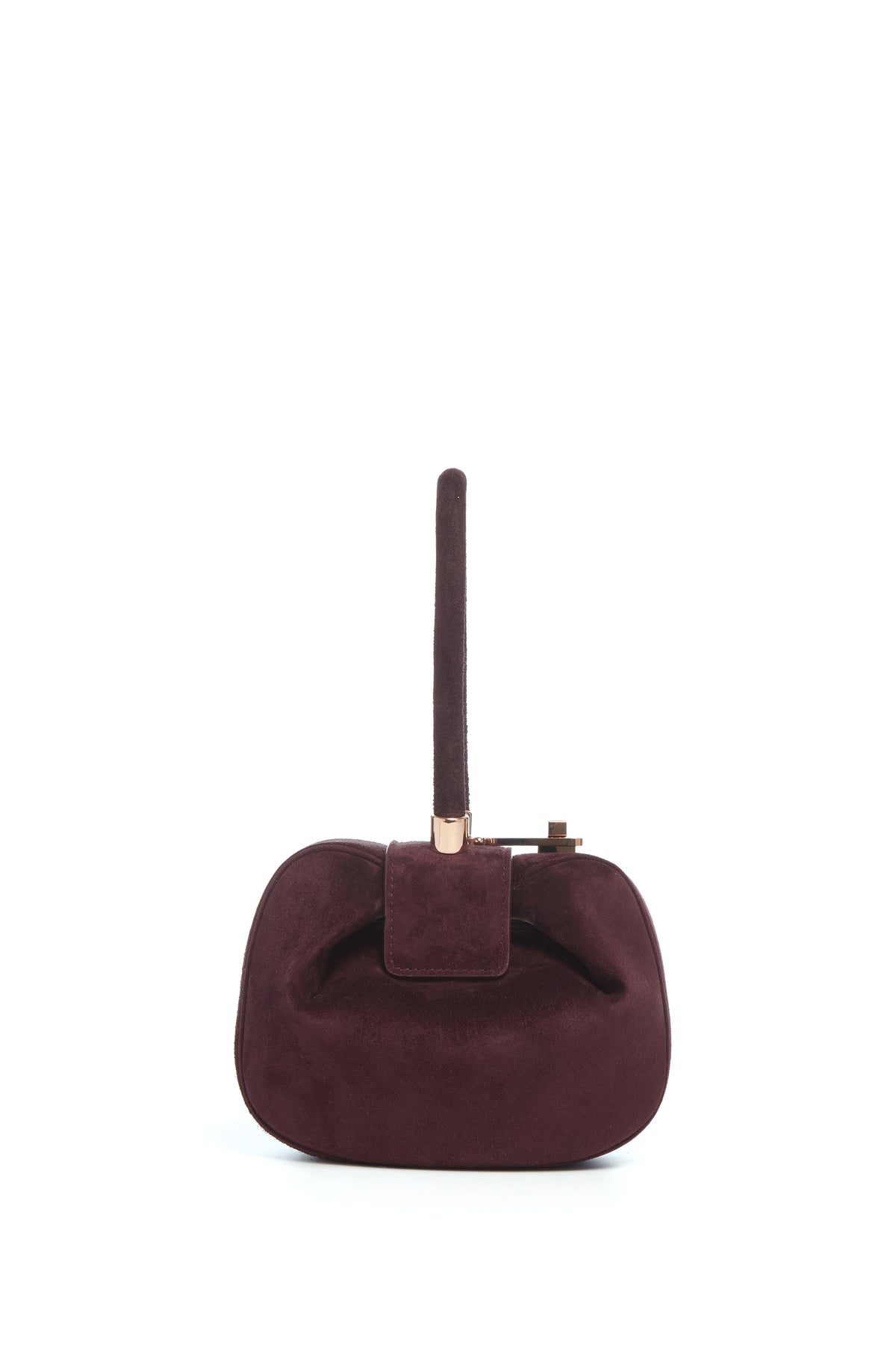 Demi Bag In Bordeaux Suede