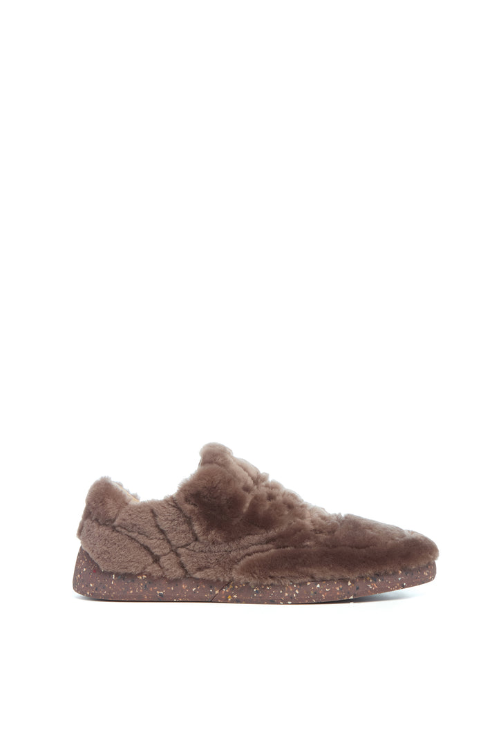 Ohio Slip-on Sneaker in Mocha Shearling