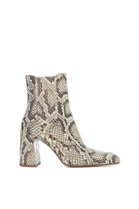 Luke Boot in Black & White Inversa™ Snakeskin