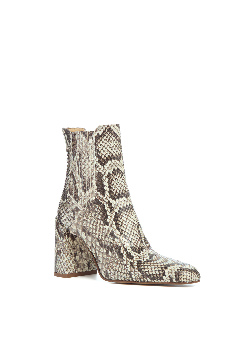 Luke Boot in Black & White Inversa™ Snakeskin