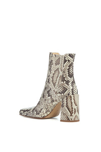Luke Boot in Black & White Inversa™ Snakeskin