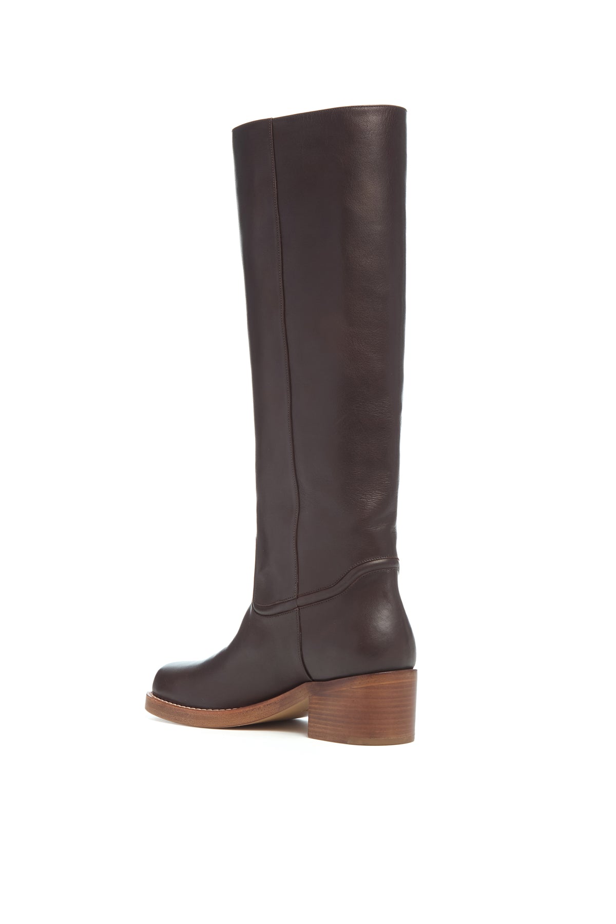 Marion Boot in Dark Brown Leather
