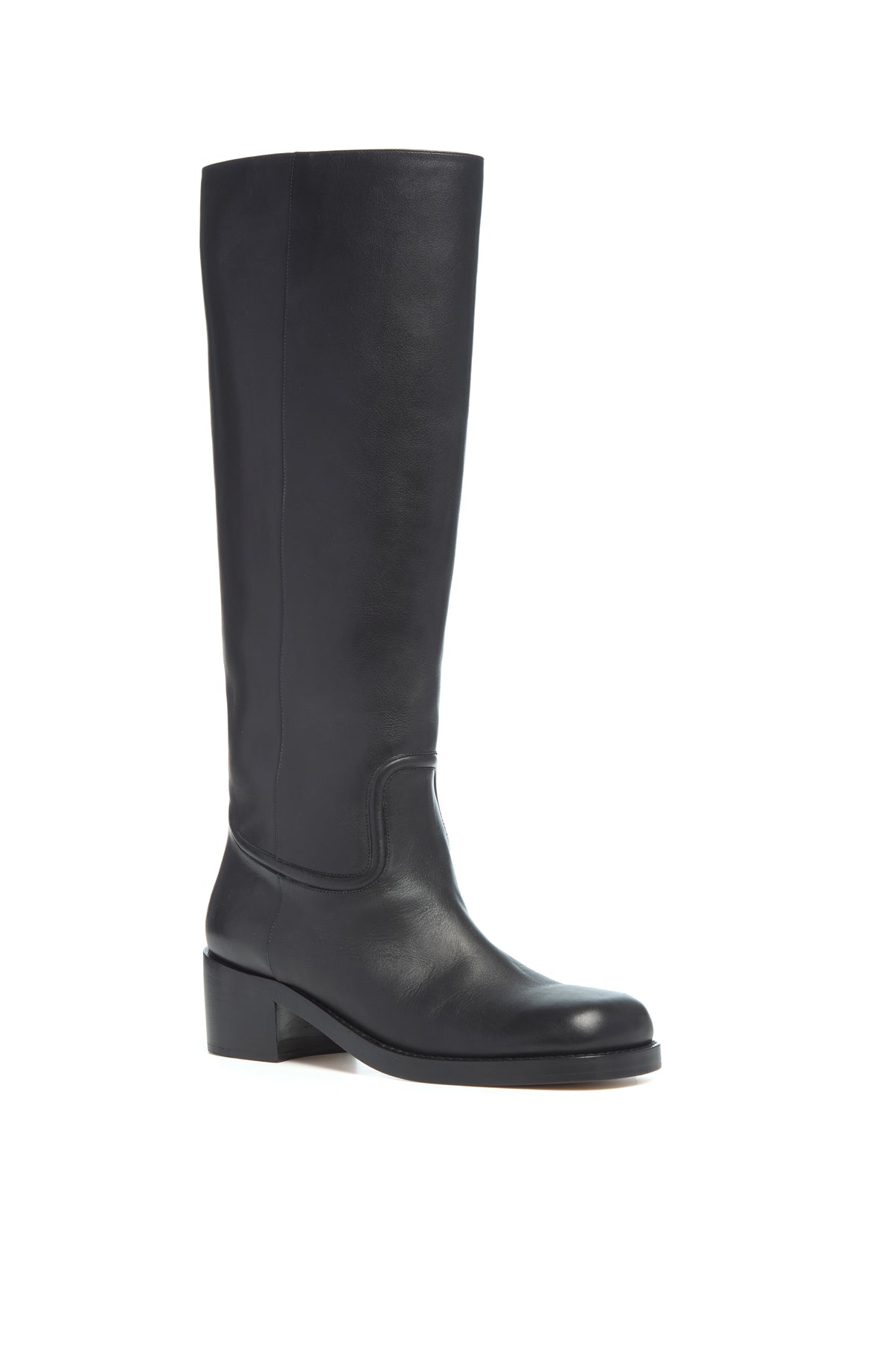 Marion Boot in Black Leather