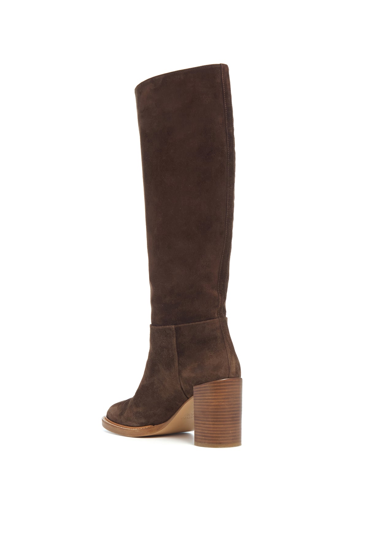 Bocca Knee-high Boot in Dark Chocolate Suede