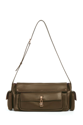 Jebb Bag in Olive Nappa Leather