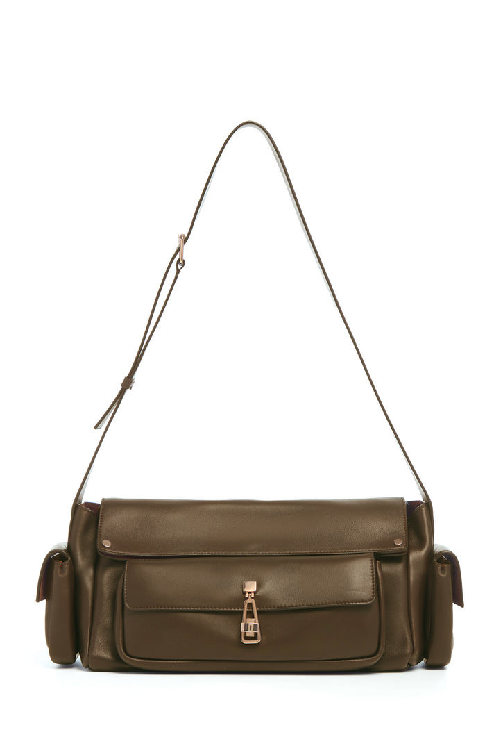 Jebb Bag in Olive Leather
