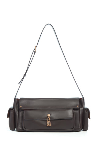 Jebb Bag in Chocolate Nappa Leather