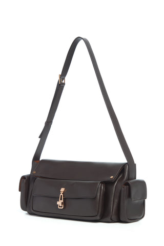 Jebb Bag in Chocolate Nappa Leather