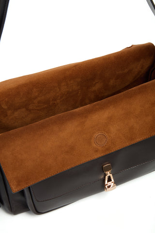 Jebb Bag in Chocolate Nappa Leather