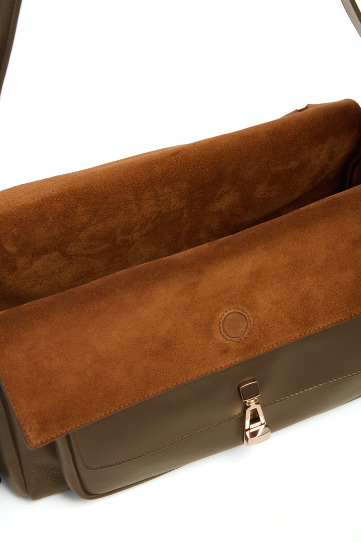 Jebb Bag in Olive Leather