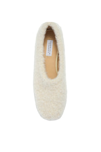 Emperor Flat in Ivory Silk Cashmere Boucle