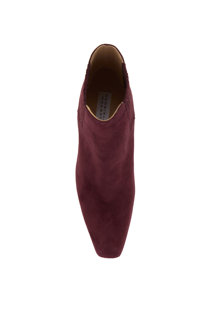 Luke Boot in Plum Suede