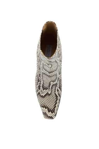 Luke Boot in Black & White Inversa™ Snakeskin
