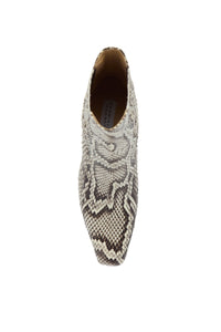 Luke Boot in Black & White Inversa™ Snakeskin