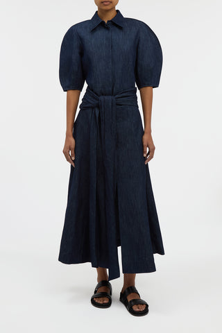 Sansi Top in Recycled Cotton Denim