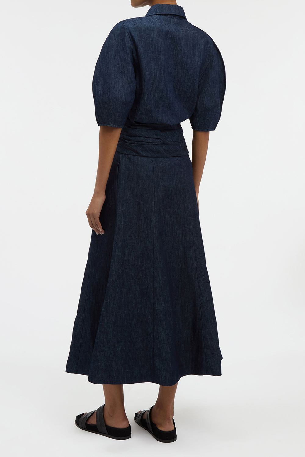 Sansi Top in Recycled Cotton Denim