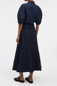 Sansi Top in Recycled Cotton Denim