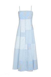 Margritte Dress in Multi Cotton Linen
