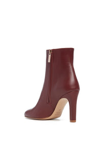 Lila Ankle Boot in Windsor Wine Leather