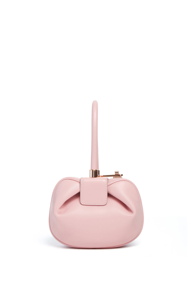 ピンクナッパレザーのデミバッグ
