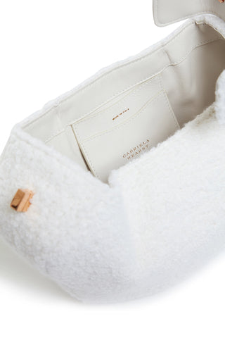 Ivory Nina Bag Interior - Nappa Leather Lining Detail | Gabriela Hearst