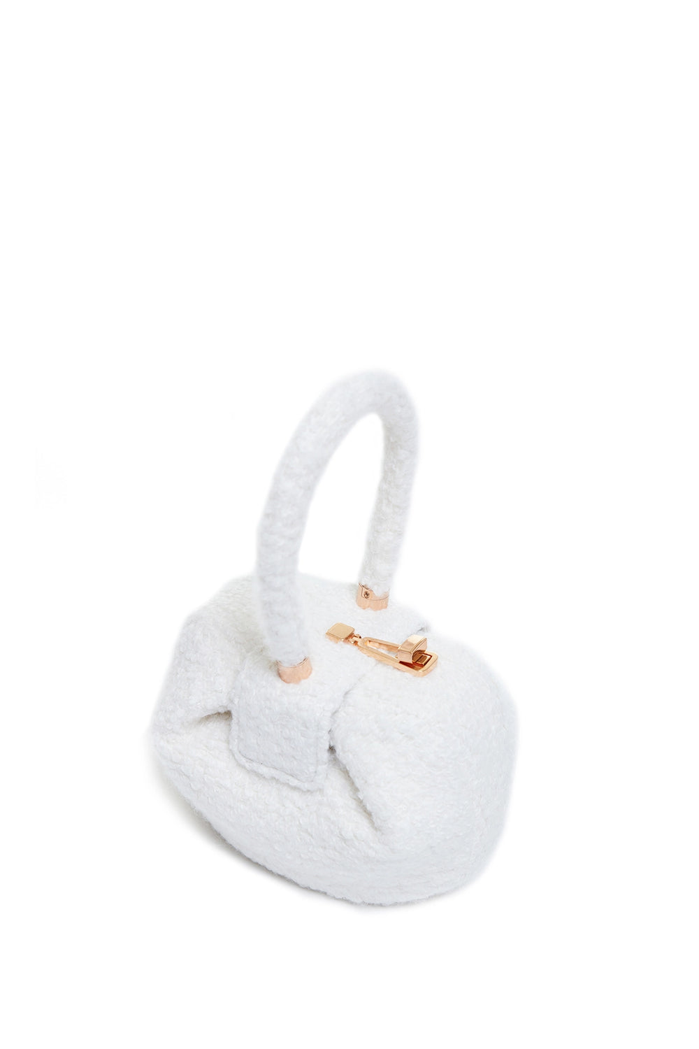 Demi Bag in Ivory Cashmere Boucle