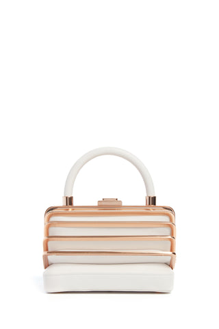 Diana Midas Bag in Ivory Nappa Leather