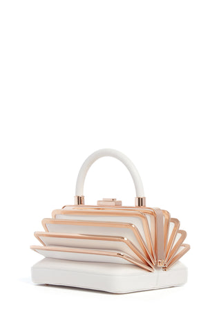 Diana Midas Bag in Ivory Nappa Leather