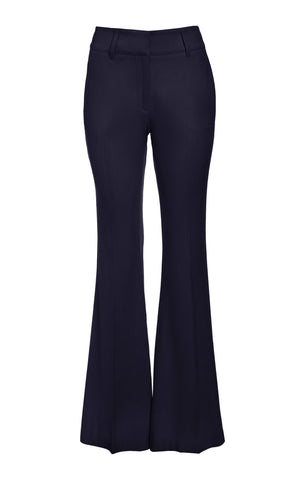 Rhein Flare Pant in Dark Navy Sportswear Wool