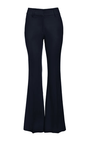 Rhein Flare Pant in Dark Navy Sportswear Wool