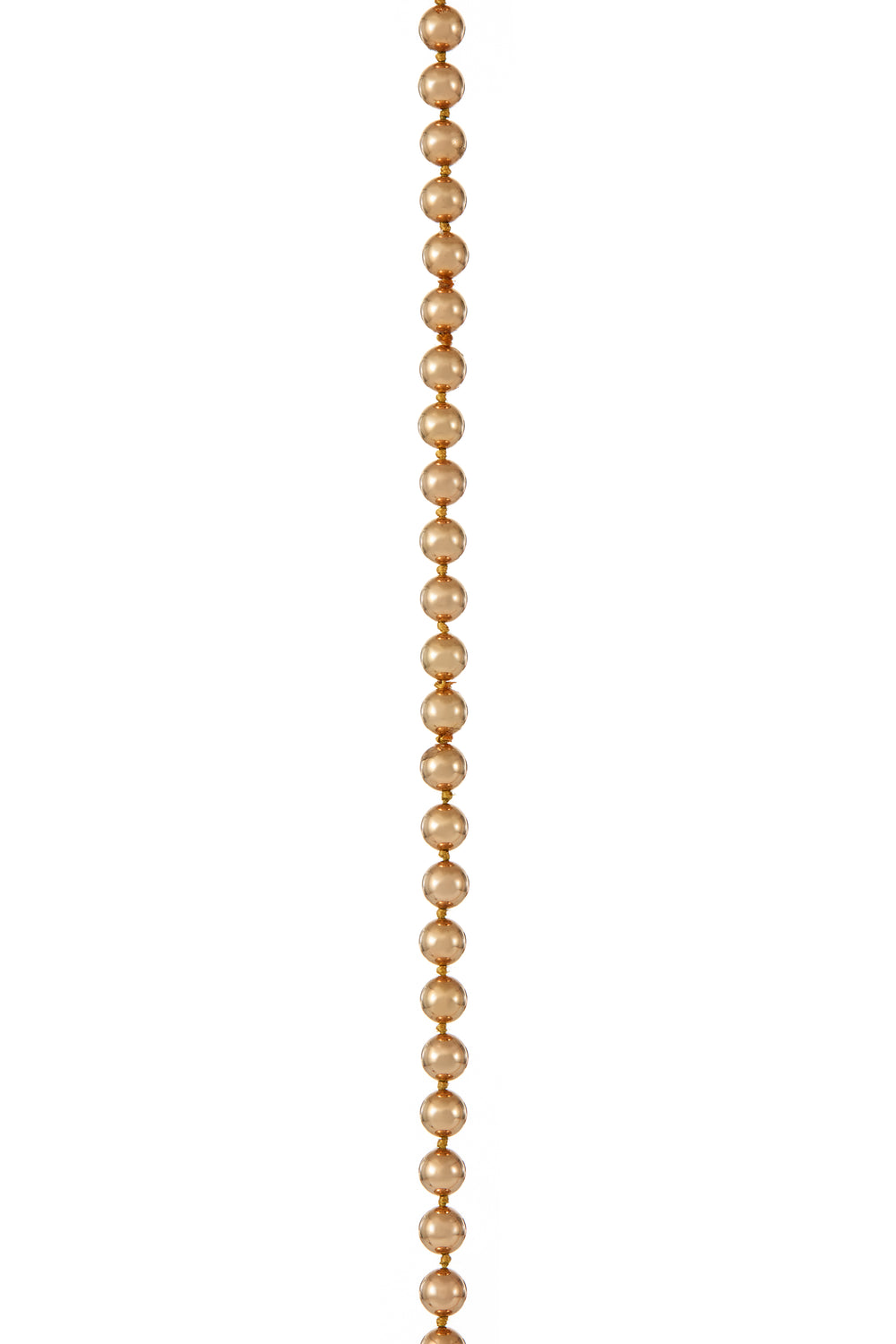 Beaded Necklace in 18K Rose Gold