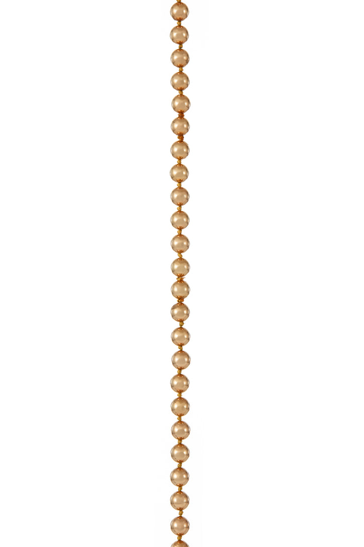 Beaded Necklace in 18K Yellow Gold