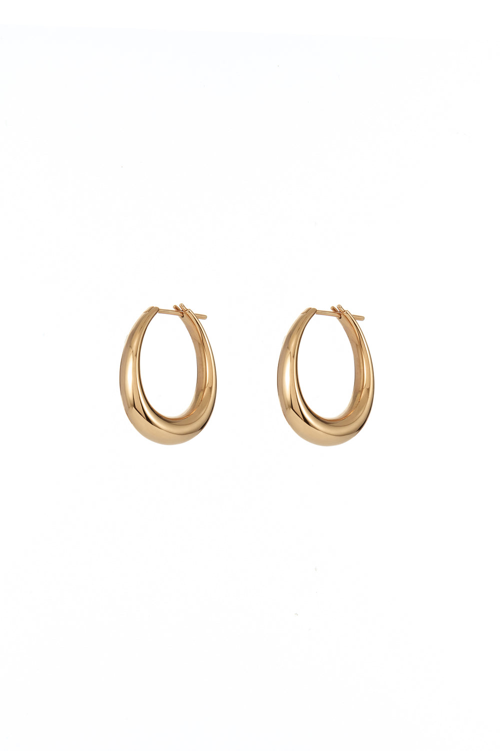 Small Drop Earrings in 18K Rose Gold