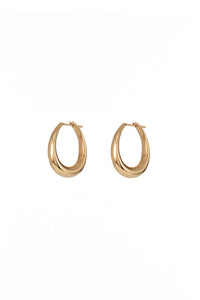 Small Drop Earrings in 18K Rose Gold