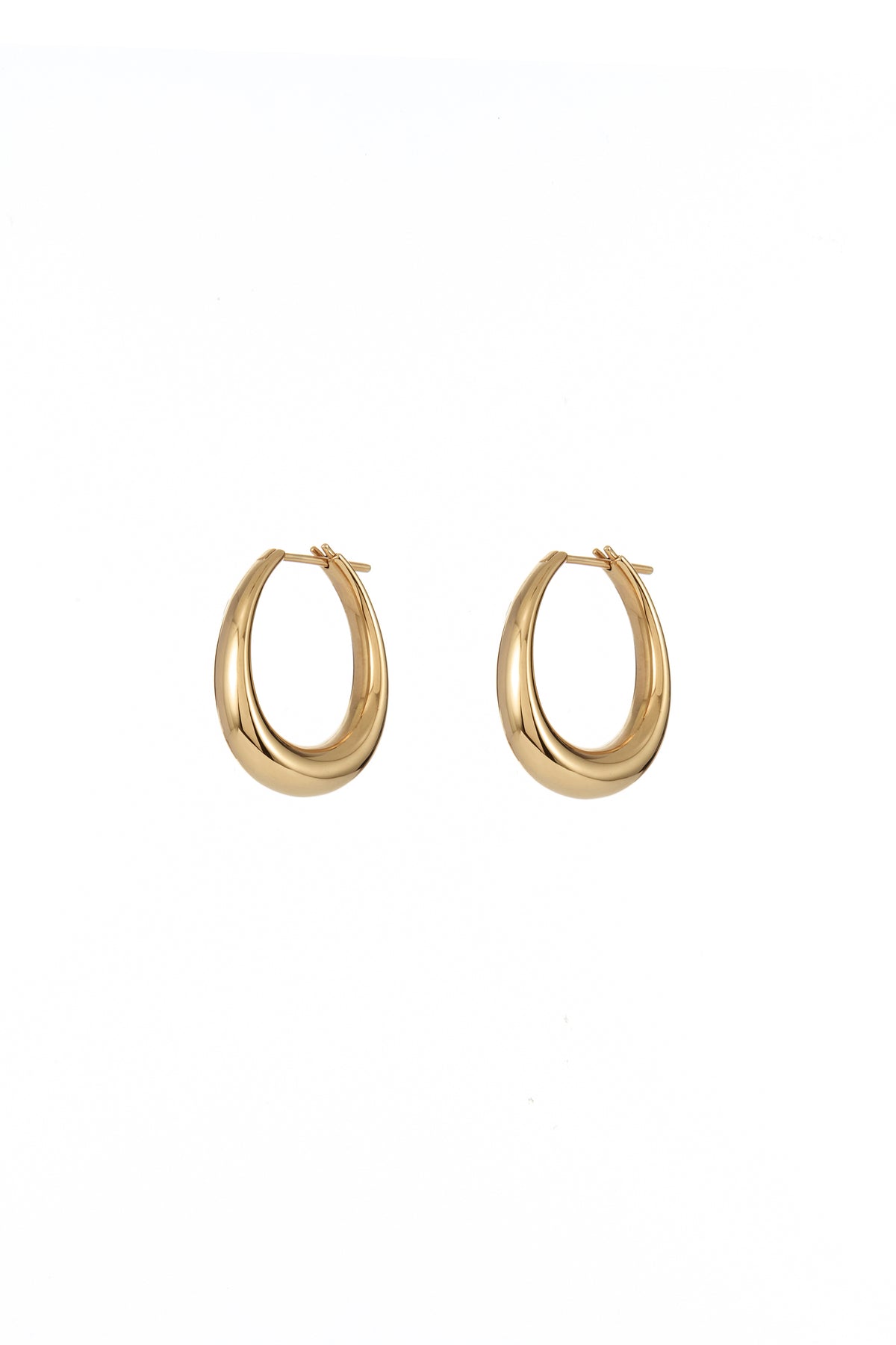 Small Drop Earrings in 18K Yellow Gold