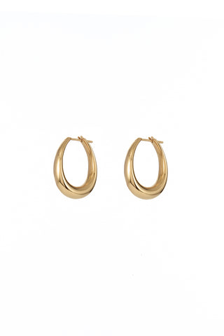 Small Drop Earrings in 18K Yellow Gold