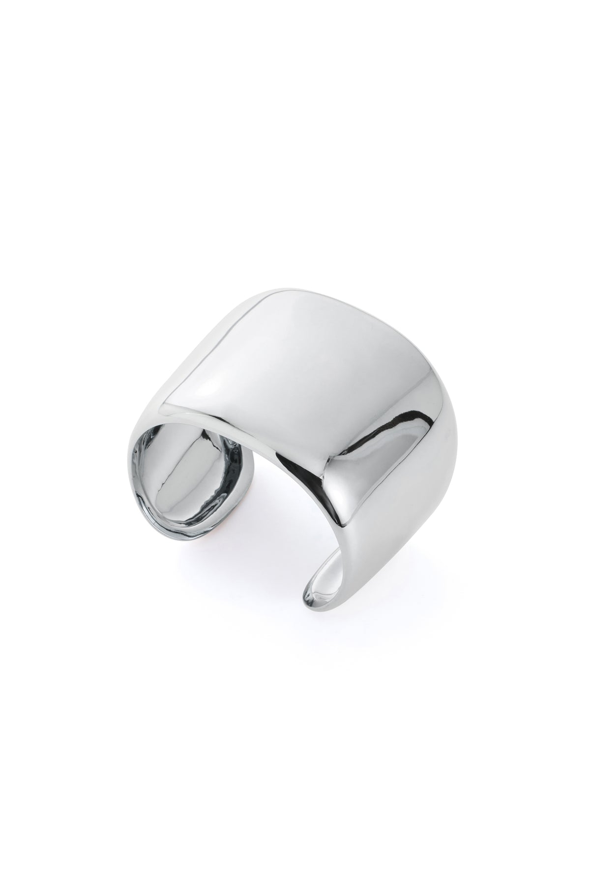 Cuff Bracelet in 18K White Gold